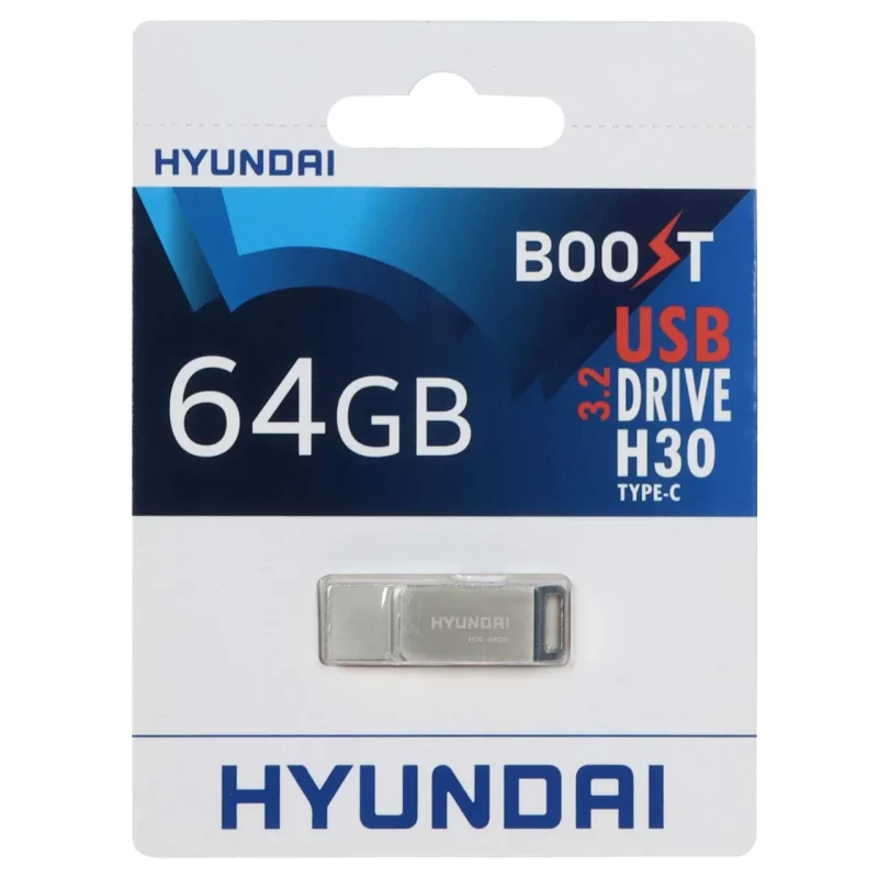 Hyundai Boost H30 USB 3.2 Type-C Flash Memory - 64GB (گارانتی IPM) - تصویر 2