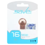 Save it Sego USB2.0 Flash Memory - 16GB رزگلد (گارانتی مادام العمر آی تین)