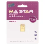 MA Star Vega USB 2.0 Flash Memory - 16GB - طلایی (گارانتی فراگامان)