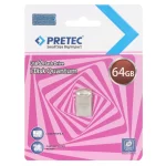 Pretec i-Disk Quantum USB 2.0 Flash Memory - 64GB - نقره ای (گارانتی فراگامان)