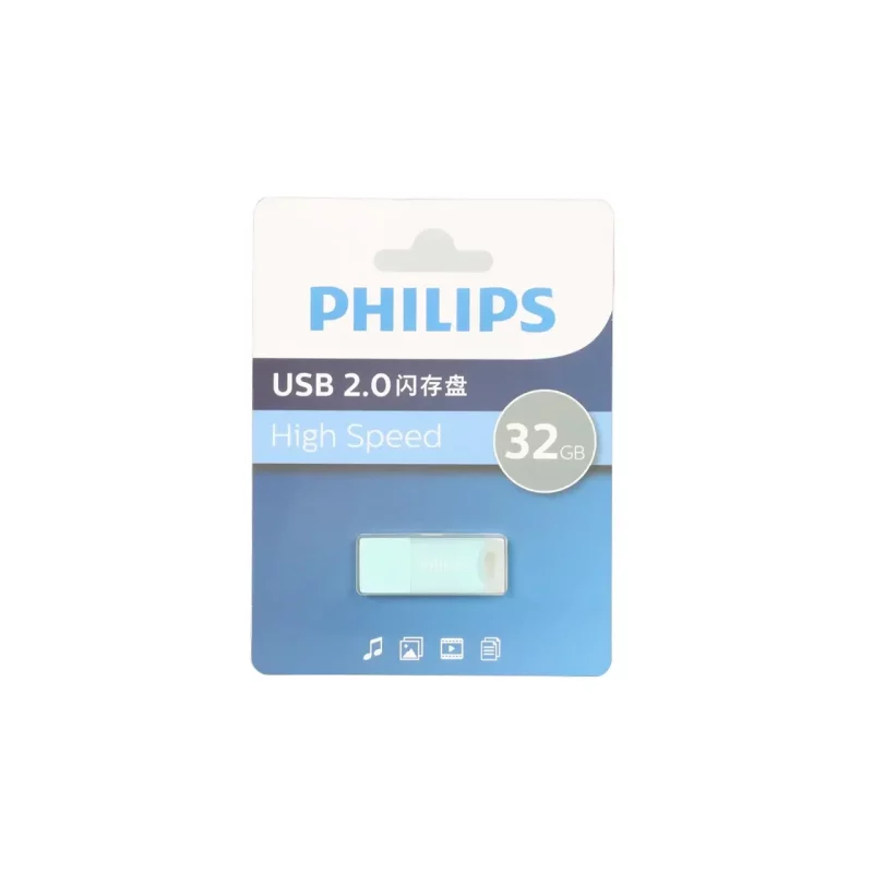 Philips FM10UA032A/93-B USB 2.0 Flash Memory - 32GB - سبز (گارانتی IPM) - تصویر 2