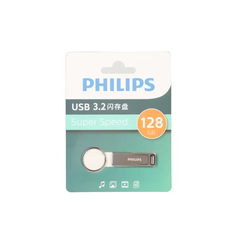 Philips FM21UA128B/93-F USB 3.2 Flash Memory - 128GB - خاکستری (گارانتی IPM) - تصویر 2