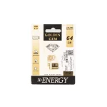 X-ENERGY Golden Gem USB3.2 Flash Memory-64GB