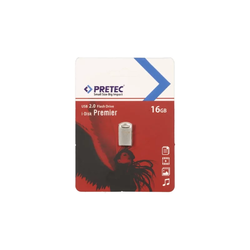 Pretec Poco USB 2.0 Flash Memory - 16GB - نقره ای (گارانتی فراگامان) - تصویر 2