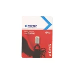 Pretec Elite E02 USB 2.0 Flash Memory - 64GB - نقره ای (گارانتی فراگامان)