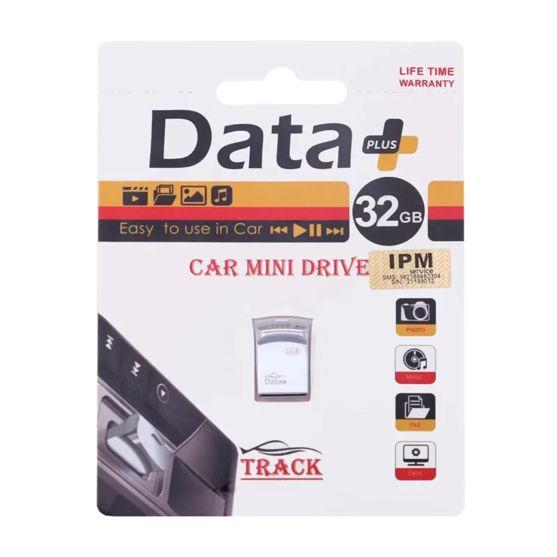 Data Plus Track USB2.0 Flash Memory-32GB (گارانتی مادام العمر IPM) - تصویر 2