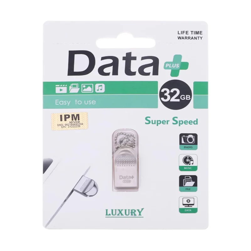 Data Plus LUXURY USB2.0 Flash Memory-32GB (گارانتی مادام العمر IPM) - تصویر 2