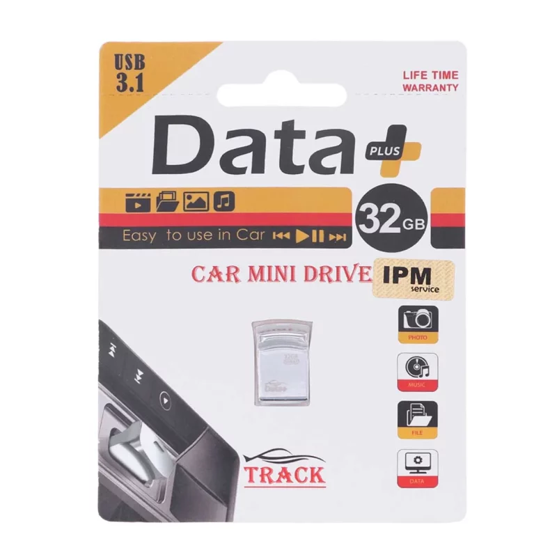 Data Plus Track USB3.1 Flash Memory-32GB (گارانتی مادام العمر IPM) - تصویر 2