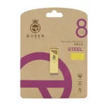 Queen Steel USB2.0 Flash Memory-8GB طلایی (گارانتی مادام العمر شرکت آی تین)