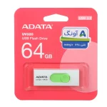 ADATA UV320 USB 3.2 Flash Memory-64GB سفید سبز - (گارانتی پنج ساله آونگ) - تصویر 3