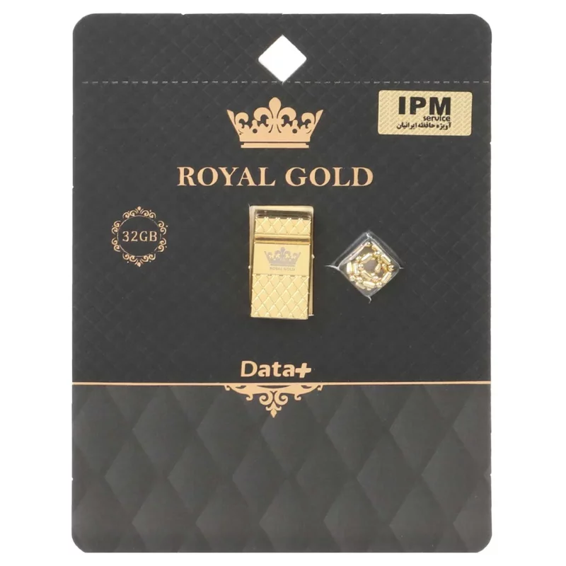 Data Plus Royal Gold USB2.0 Flash Memory - 32GB طلایی (گارانتی مادام العمر IPM) - تصویر 2