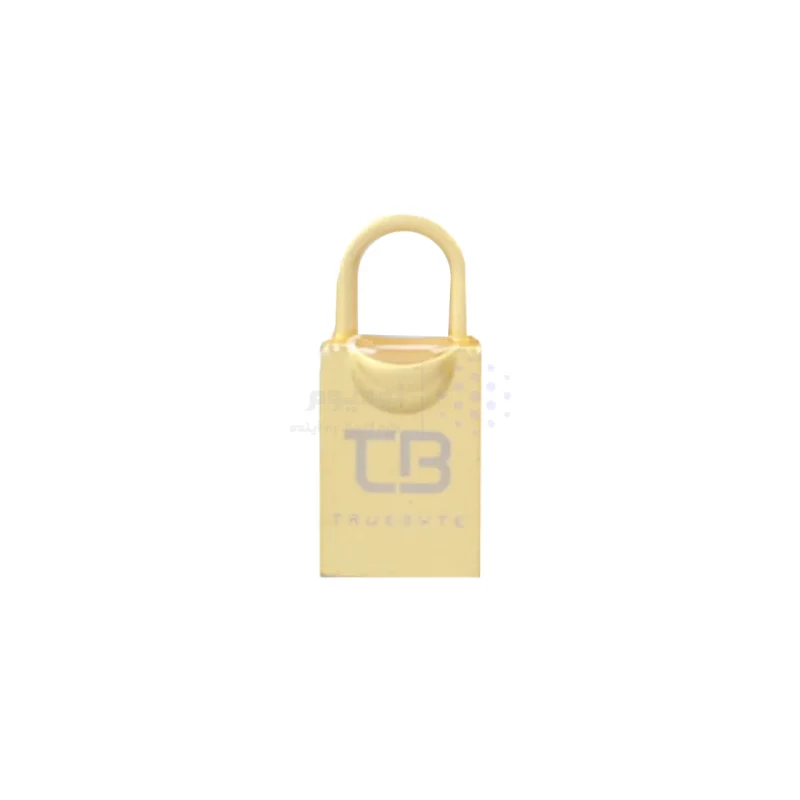 TRUEBYTE T2 USB2.0 Flash Memory-16GB طلایی (گارانتی مادام العمر شرکت آی تین) - تصویر 3
