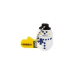X-ENERGY SNOWMAN USB3.1 Flash Memory - 64GB عروسکی (گارانتی مادام العمرآویژه) - تصویر 3