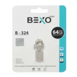 BEXO B-324 USB2.0 Flash Memory - 64GB (گارانتی داده پردازی آواتک) نقره ای