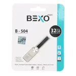 BEXO B-504 USB2.0 Flash Memory-32GB (گارانتی داده پردازی آواتک) نقره ای