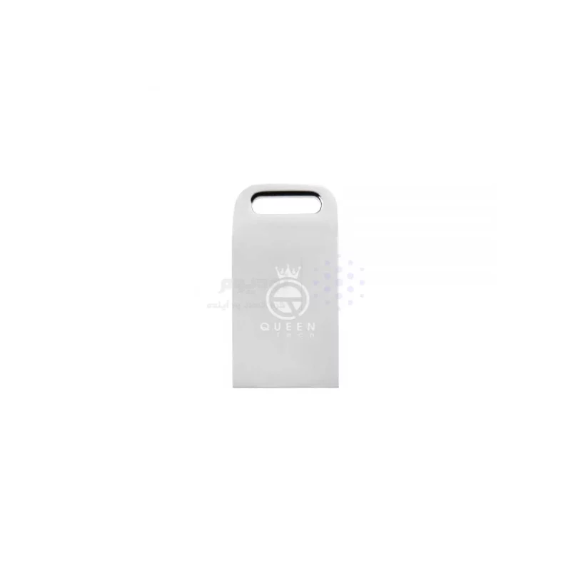 Queen UNIQUE USB2.0 Flash Memory-64GB نقره ای (گارانتی مادام العمر شرکت آی تین) - تصویر 3