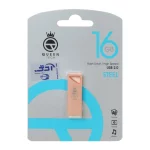 Queen STEEL USB2.0 Flash Memory-16GB رزگلد (گارانتی مادام العمر شرکت آی تین)