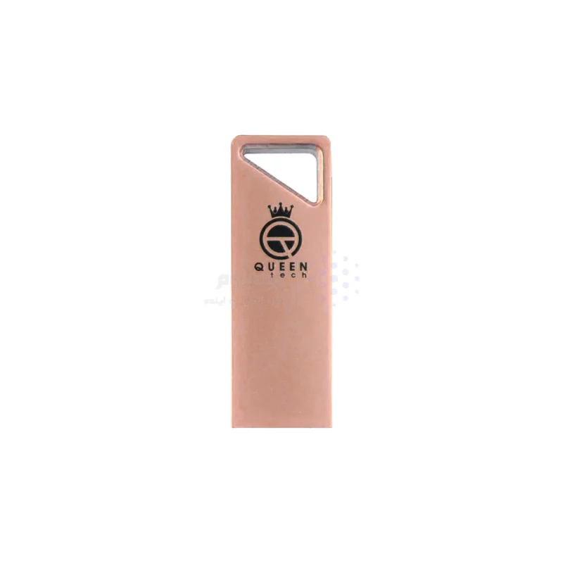 Queen STEEL USB2.0 Flash Memory-16GB رزگلد (گارانتی مادام العمر شرکت آی تین) - تصویر 3