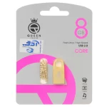 Queen Core USB2.0 Flash Memory-8GB طلایی (گارانتی مادام العمر شرکت آی تین)