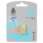 Queen Core USB2.0 Flash Memory-16GB طلایی (گارانتی مادام العمر شرکت آی تین)