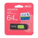ADATA Choice UC300 USB 3.2 Type-C Flash Memory - 64GB - مشکی سبز (گارانتی پنج ساله آونگ)