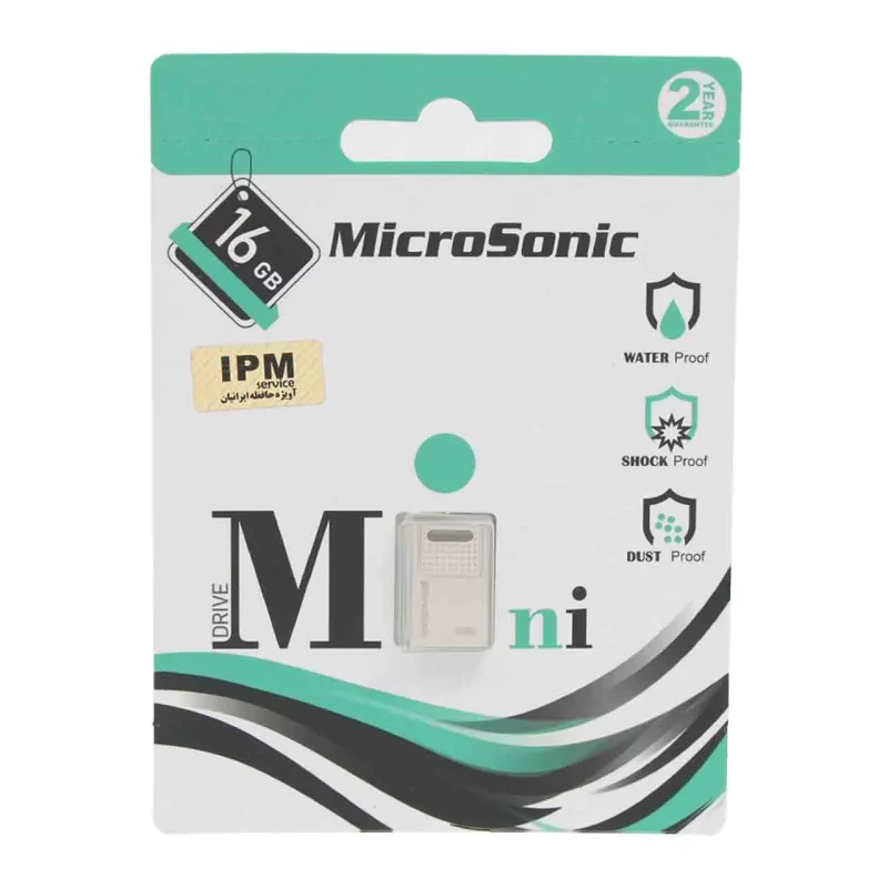 MicroSonic Mini USB2.0 Flash Memory - 16GB (گارانتی مادام العمر IPM) - تصویر 2