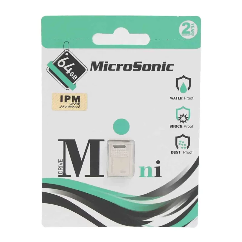 MicroSonic Mini USB2.0 Flash Memory - 64GB (گارانتی مادام العمر IPM) - تصویر 2