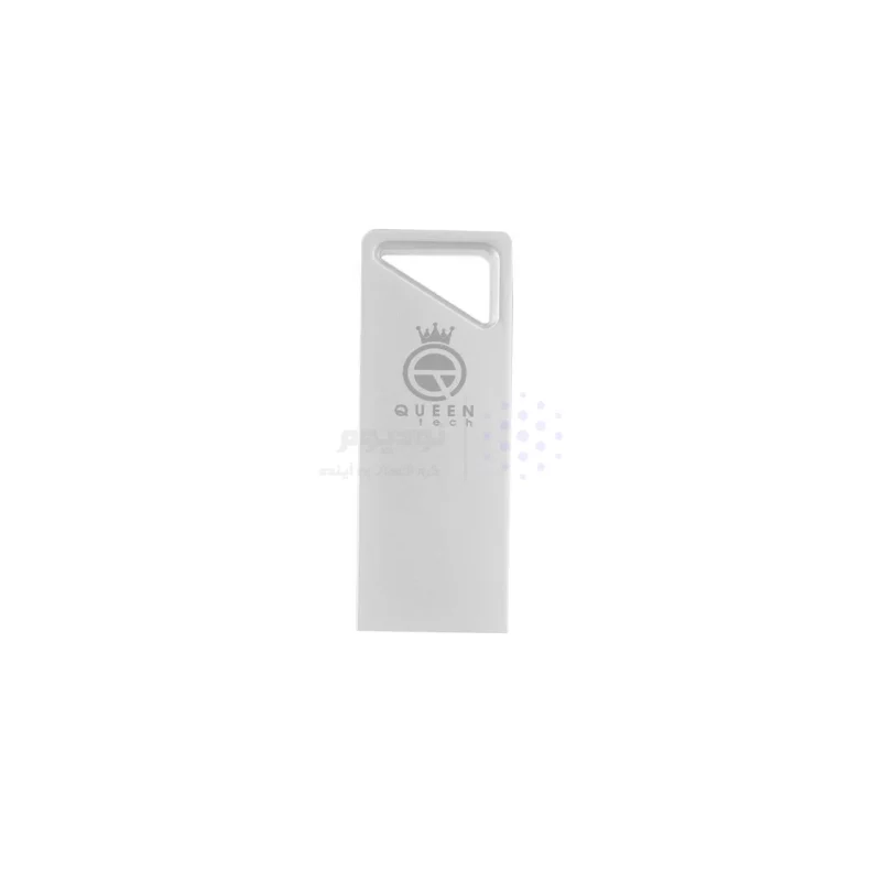 Queen STEEL USB2.0 Flash Memory - 16GB (گارانتی مادام العمر شرکت آی تین) نقره ای - تصویر 3