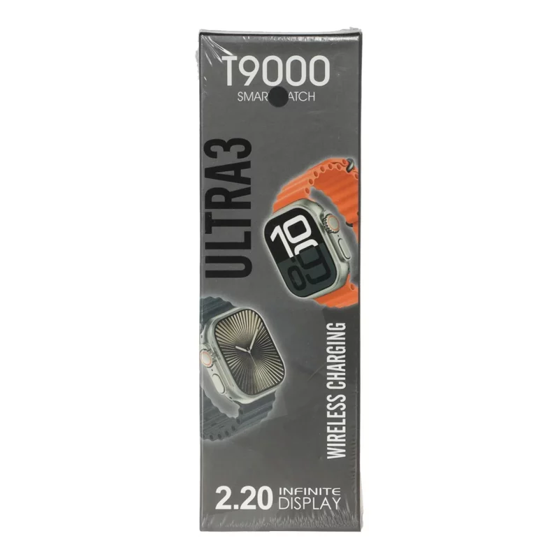 پک ساعت هوشمند مدل T9000 Ultra 3 - مشکی - تصویر 2