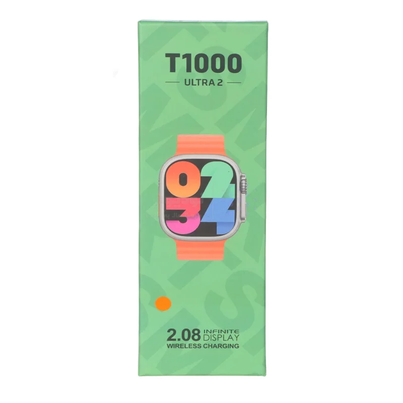 ساعت هوشمند مدل T1000 Ultra 2 - نقره ای - تصویر 4