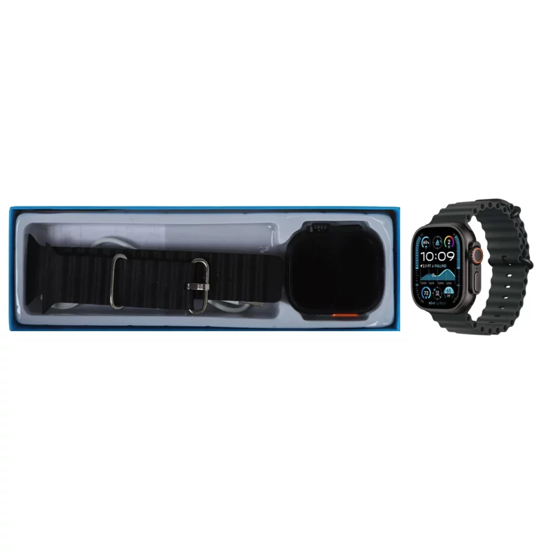 پک ساعت هوشمند teket مدل T70000 ULTRA 3 - مشکی - تصویر 2