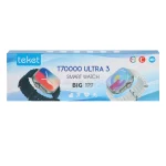 پک ساعت هوشمند teket مدل T70000 ULTRA 3 - مشکی - تصویر 4