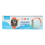 پک ساعت هوشمند teket مدل T50000 ULTRA 3 - نقره ای - تصویر 3