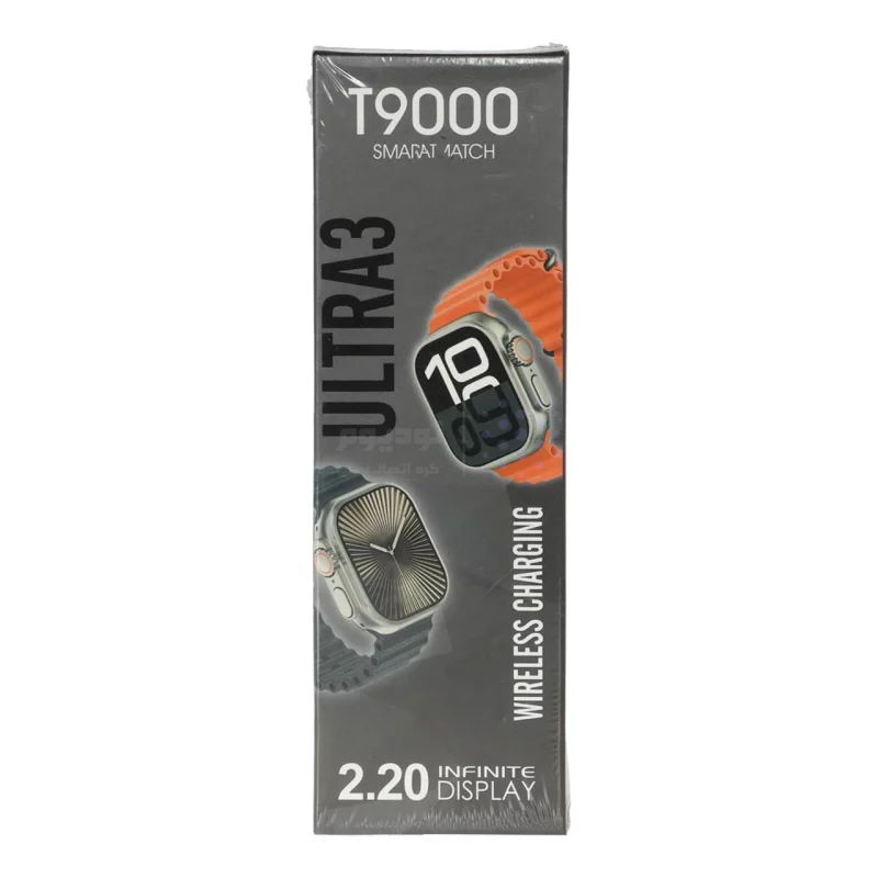 پک ساعت هوشمند مدل T9000 Ultra 3 - نقره ای - تصویر 4