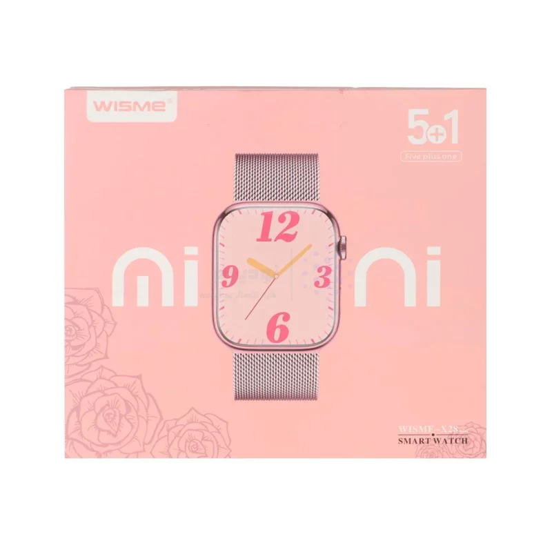 پک ساعت هوشمند WISME مدل WISME-X28 mini - مشکی - DST (گارانتی شش ماهه) - تصویر 5