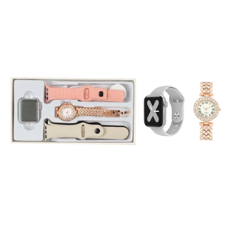 پک ساعت هوشمند WISME مدل WISME-X60 mini - نقره ای - DST (گارانتی شش ماهه) - تصویر 2