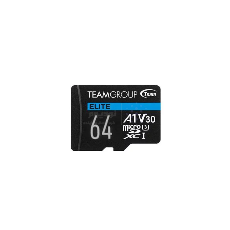 TeamGroup microSDXC Class 10 U3 (100MB/S) - 64GB ( گارانتی IPM) - تصویر 3