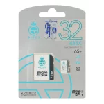 Queen tech microSDHC & adapter U3 Class 10 433X -65MB/s-32GB مشکی سفید