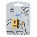 (گارانتی مادام‌العمر شرکت آی تین) Queen tech microSDHC & adapter U3 Class 10 633X -95MB/s - 32GB مشکی طلایی - تصویر 3