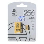 مشکی طلایی (گارانتی مادام‌العمر شرکت آی تین) Queen tech microSDXC & adapter U3 Class 10 633X -95MB/s - 256GB - تصویر 3