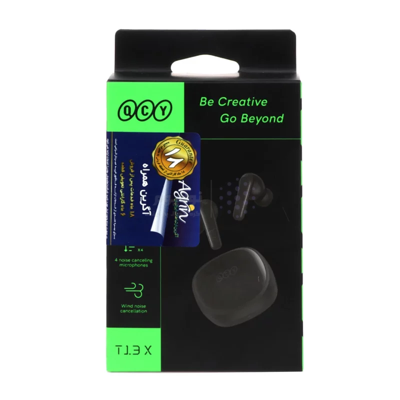 ایرفون بی سیم QCY مدل T13 X - مشکی (گارانتی 18 ماهه شرکتی) - تصویر 6