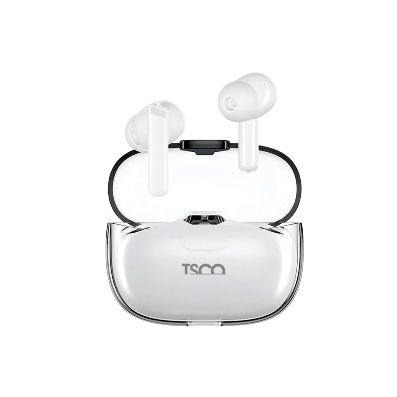 ایرفون بی سیم Tsco با قابلیت ANC/ENC مدل TH 6314 TWS - سفید - تصویر 2