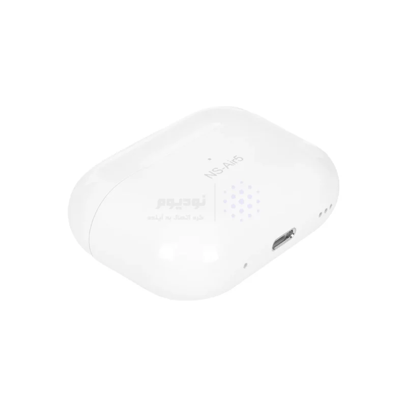 ایرفون بی‌ سیم مدل NS-Air5 به همراه کاور کیس - سفید - تصویر 4