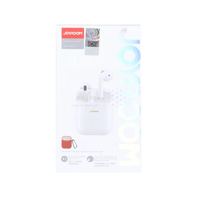 ایرفون بی سیم JOYROOM مدل JR-T03s AIR - سفید - تصویر 8