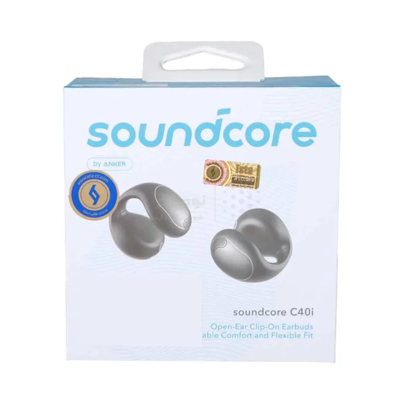 ایربادز بی سیم ANKER مدل SoundCore C40i A3331HZ1 - خاکستری تیره (گارانتی 18ماهه حافظه طلایی ایستا) - تصویر 5