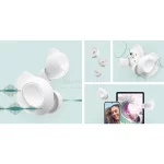 ایرپاد بی سیم SAMSUNG Galaxy buds FE مدل SM-R400 - سفید - اصلی (گارانتی 12 ماهه شرکتی) - تصویر 7