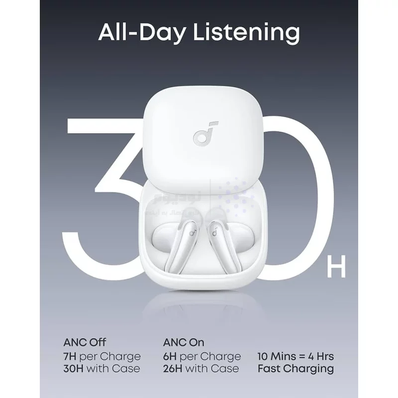 ایربادز بی سیم ANKER مدل Liberty Buds ANC D1200P21 - سفید (گارانتی 18 ماهه حافظه طلایی ایستا) - تصویر 5