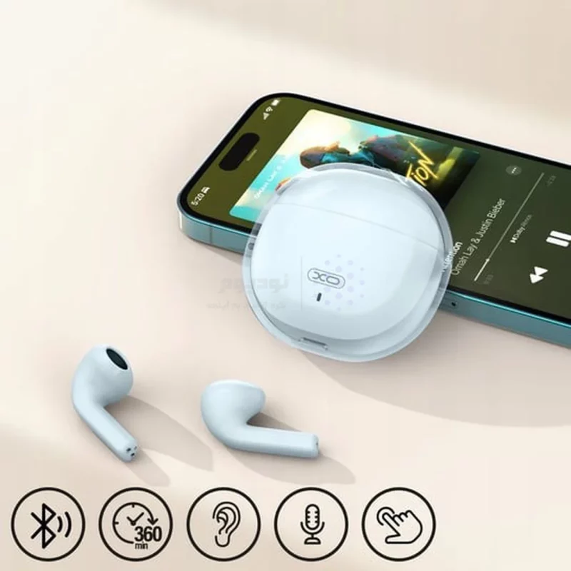 ایرفون بی سیم XO مدل XO-G16 - سبزآبی - تصویر 8