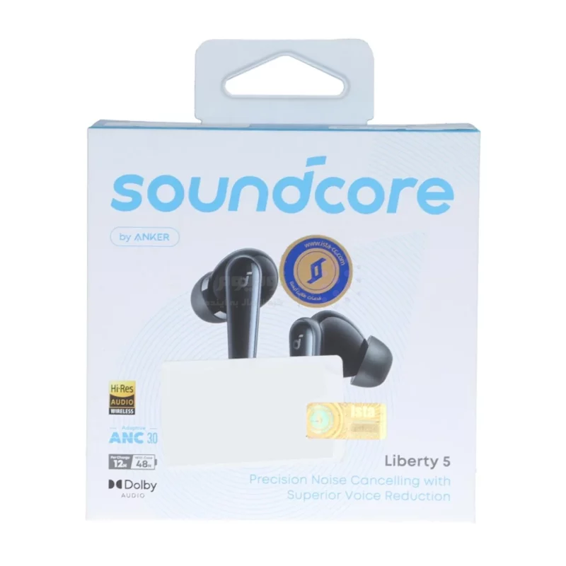 ایربادز بی سیم ANKER مدل Soundcore Liberty 5 A3957H11 - مشکی (گارانتی 18 ماهه حافظه طلایی ایستا) - تصویر 5