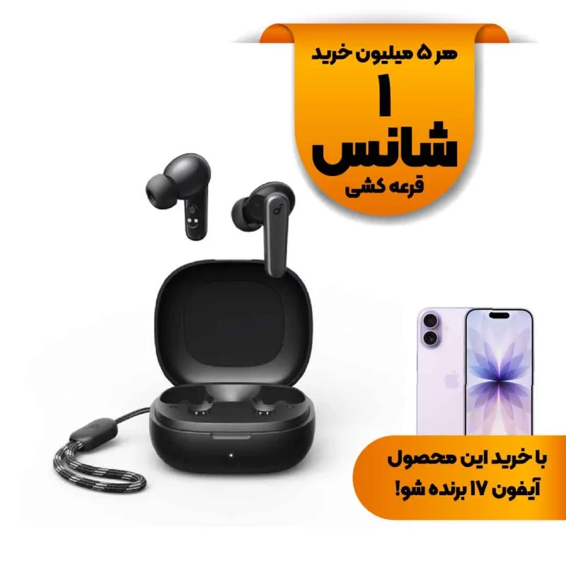ایربادز بی سیم ANKER مدل R50i A3949H12 - مشکی (گارانتی 18 ماهه حافظه طلایی ایستا) - تصویر 2